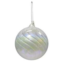 Item 516340 Swirled Ball Ornament
