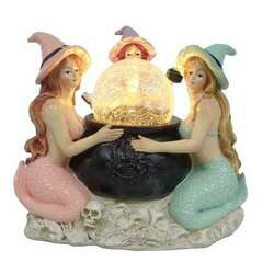 Item 516362 thumbnail Witch Mermaid Trio LED Ball
