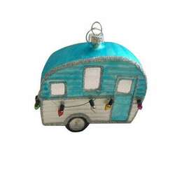 Item 516503 thumbnail Camper With Lights Ornament
