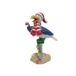 Item 516559 Santa Pelican On Anchor