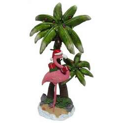 Item 516626 Large Palm With Flamingo