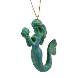 Item 516644 Mermaid With Nautilus Ornament