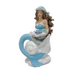 Thumbnail Sitting Mermaid With Gifts Figure