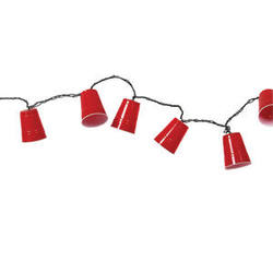 Item 518065 Red Party Cups Novelty Lights Set