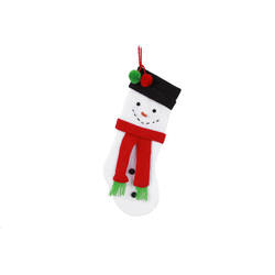 Item 518082 Knit Snowman Stocking