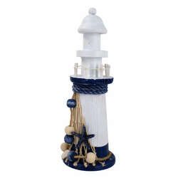 Item 519217 White/Navy Lighthouse
