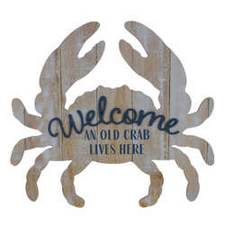 Item 519234 Welcome An Old Crab Lives Here Sign