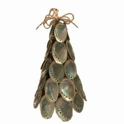 Item 519345 Abalone Shell Tree Ornament