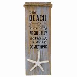 Item 519405 The Beach Wall Plaque