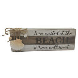 Item 519605 Time At The Beach Box Sign