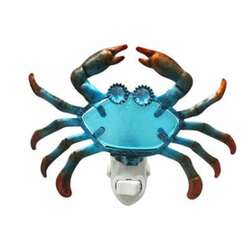 Item 519681 thumbnail Blue Crab Night Light