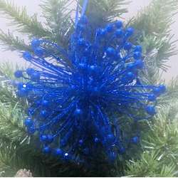 Item 520051 Royal Blue Atom Ornament
