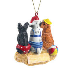 Item 524335 3 Dogs Ornament