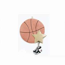 Item 525006 Basketball Star Ornament