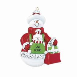 Item 525018 New Mommy Snowman Ornament