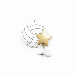 Item 525023 Volleyball Ornament