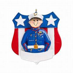 Item 525039 Personalizable Marines Ornament