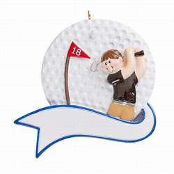 Item 525048 thumbnail Golf Boy Ornament