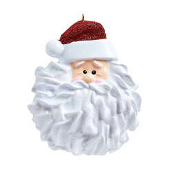 Item 525128 thumbnail Santa Face Ornament