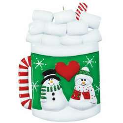Item 525150 Christmas Snowman Mug Ornament