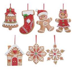 Item 527015 thumbnail Clay Dough Gingerbread Ornament