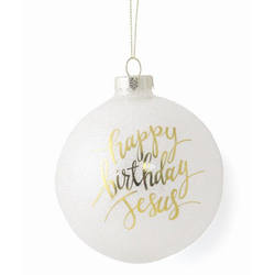 Item 527075 Happy Birthday Jesus Ornament