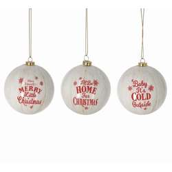 Item 527101 Christmas Lodge Message Ornament