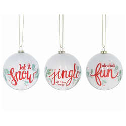 Item 527137 Holiday Song Ball Ornament