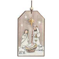 Item 527174 Religious Tag Ornament
