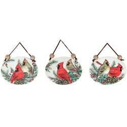 Item 527182 Christmas Cardinals On Branch Ornament