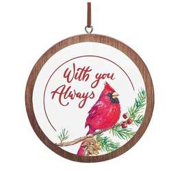 Item 527194 thumbnail With You Always Cardinal Ornament