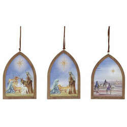 Item 527199 Arch Star Above Nativity Ornament