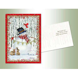 Item 552016 Snowman Joyful Christmas Cards