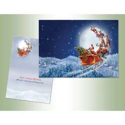 Item 552021 Flying Santa Christmas Cards