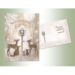 Item 552027 thumbnail Deer And Animals Christmas Cards