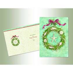 Item 552110 Nautical Wreath Christmas Cards
