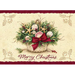 Item 552127 thumbnail Merry Christmas Basket Christmas Cards