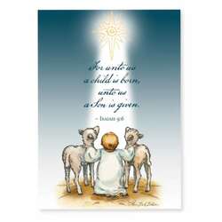 Item 552137 For Unto Us Christmas Cards