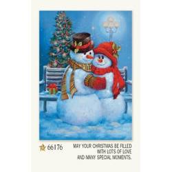 Item 552159 Snowman Couple Christmas Cards
