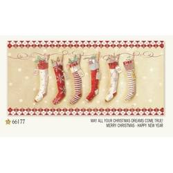 Item 552165 6 Stockings Christmas Cards