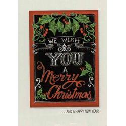Item 552169 We Wish You A Merry Christmas Christmas Cards