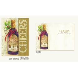 Item 552176 Wine Cheers Christmas Cards
