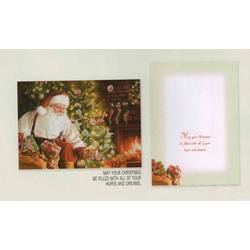Item 552190 Santa Delivering Gifts Christmas Cards