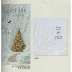Item 552191 Cardinal/Christmas Tree/Forest Christmas Cards