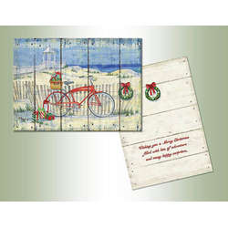 Item 552204 Beach Cruiser Christmas Cards