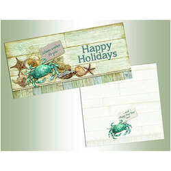 Item 552218 Crab and Shells Christmas Cards