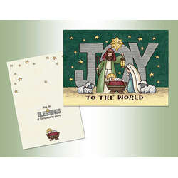 Item 552222 Joy To The World Christmas Cards