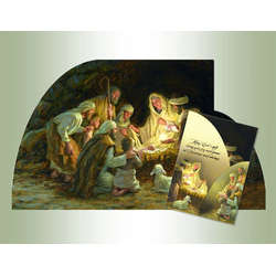 Item 552242 thumbnail Tri-fold Nativity Christmas Cards