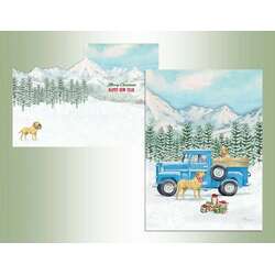 Item 552253 thumbnail Dog And Truck Christmas Cards