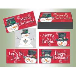 Item 552259 Snowy Greetings Asst Keepsake Christmas Cards